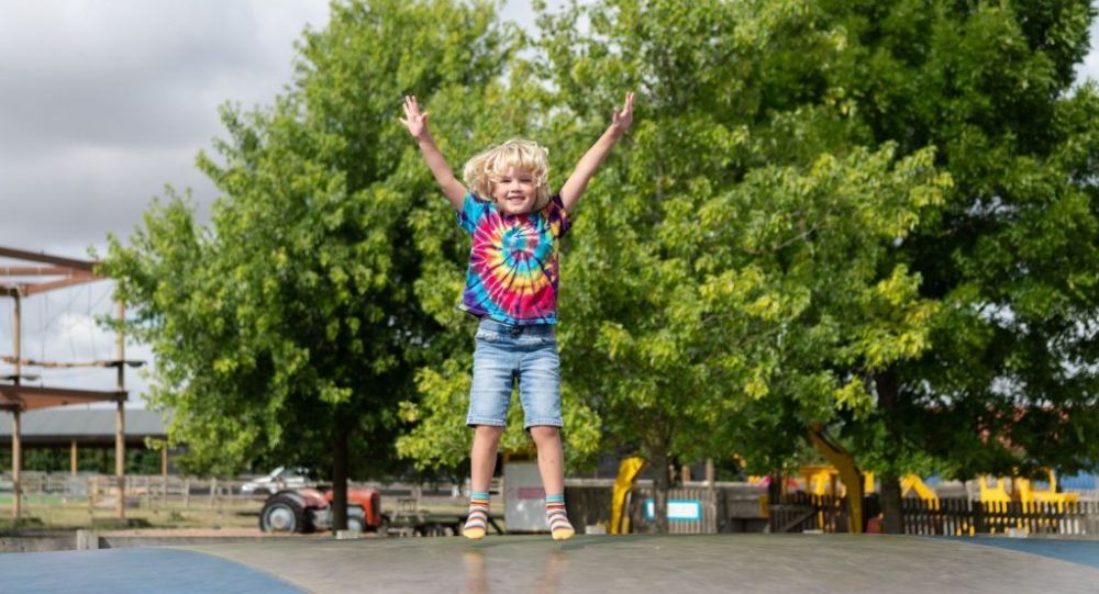 Jumping Pillows at Mead Open Farm