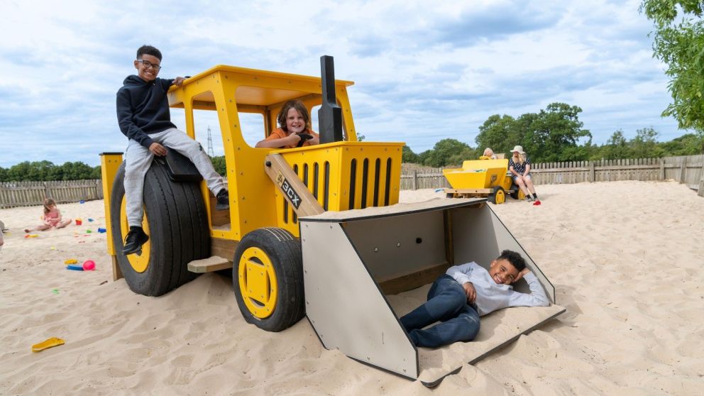 Kids in Digger Village